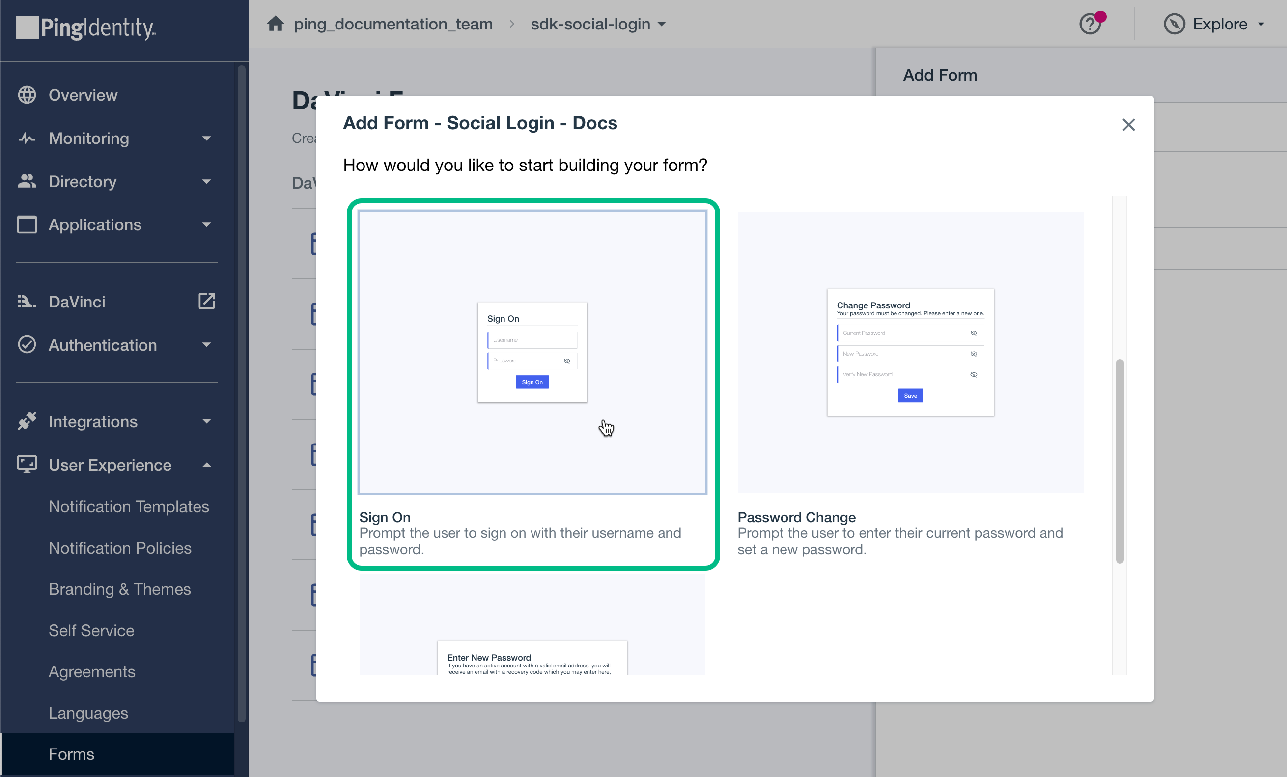 Out-of-the-box DaVinci Forms templates.